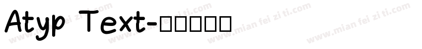Atyp Text字体转换